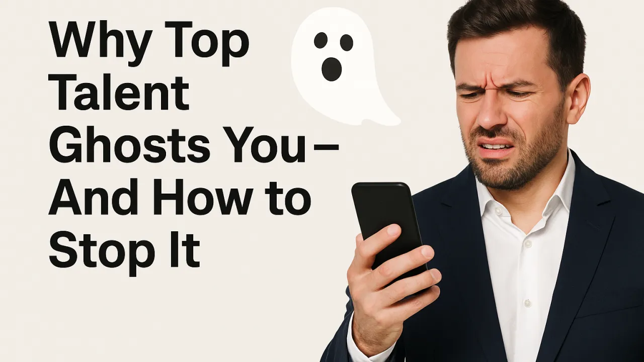 Why Top Talent Ghosts You — And How to Stop It