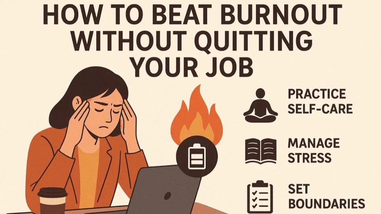 How to Beat Burnout Without Quitting Your Job